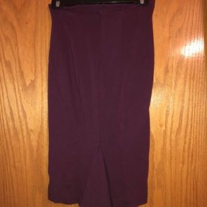 Body by Victoria’s Secret burgundy pencil skirt